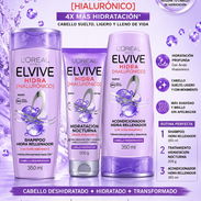 Set Loreal Hialurónico Shampoo, Acondicionador y Tratamiento Nocturno - Img 55902661