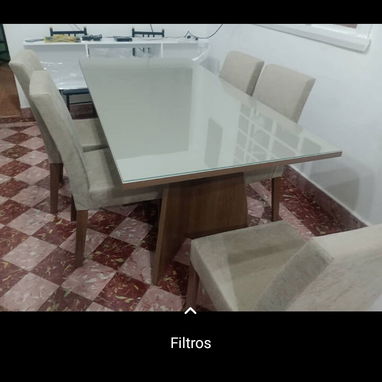 juego de comedor de 4 sillas y de 6 sillas todo importado en su caja 💯% calidad - 5/6