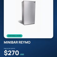 *OFERTA DISPONIBLE* *DE MINIBAR*🔥 📦 *Minibar Exhibidor Reymo (frente cristal)* 💰 *Precio:* $270 USD 🛡️ - Img 56925959