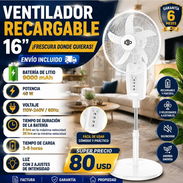 Ventilador recargable - Img 56294965