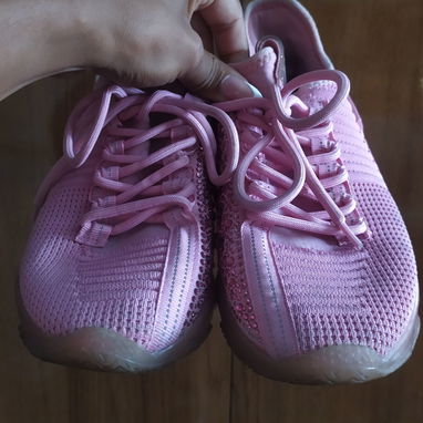 Tenis rosados #37 (de uso, poco) - 3/4