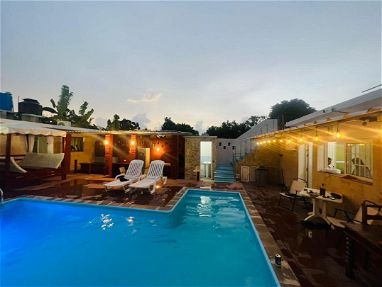 Renta casa con piscina con recirculación en Guanabo ,cocina equipada,parrillada,bar,56590251 - Img 69037738