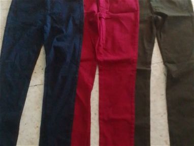 Pantalón elastizado de mujer nuevos, varios colores,tallas pequeñas - Img main-image-45672199
