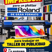 ✨️ EMPLEO DE IMPRESOR PARA PLOTER ROLAND EN TALLER DE PUBLICIDAD ✨️✨️ - Img 57953124