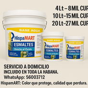 Pintura esmalte base agua hispaMART - Img 50526843