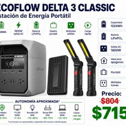 😱⚡Super combo EcoFlow DELTA 3 Classic + Power Bank magnético EcoFlow + 2 linternas LED de regalo - Img 57297681