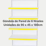 Gondolas de 6 nivel, metálico, para tienda - Img 55793147