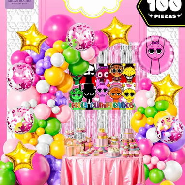 Articulos de cumpleaños y set decorativos completos - Img 124246904