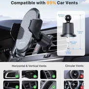 - Soporte celular para auto Miracase Phone Holder para Auto – Dark Black - Img 55527486
