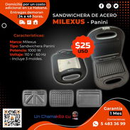 📣 SANDWICHERA ACERO MILEXUS. ENTREGA GRATIS, FACTURA Y GARANTÍA. TLF 54833699 - Img 48800101