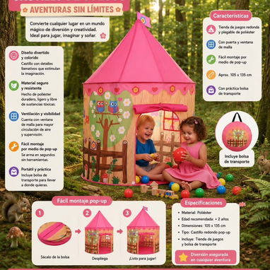 Casas de campaña para niños - Img 125653131