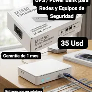 DC UPS M1550 - Mini UPS / Power Bank para Redes y Equipos de Seguridad, Garantía de 1 mes, Entrega por un mínimo costo - Img 55784337
