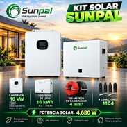 Kit Sunpal – Inversor 10 kW + Batería 16 kWh - Img 58341078