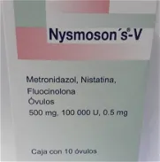 Óvulos de Metronidazol con Nistatina y fluocinolona, caja con 10 unidades - Img 45826973