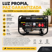 Planta electrica 3500W Zasc - Img 57283109