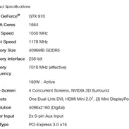 Tarjeta de video GTX 970 4GB GDDR5 - Img 56460322