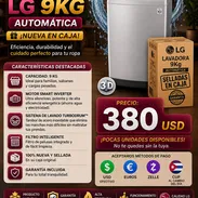 ✨🧺 ¡LAVADORA LG SMART INVERTER 9 KG! 🧺✨ cell 54389456 - Img 56355983