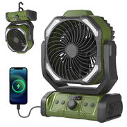 Ventilador recargable F6 doble aspas 20000mah - Img 56903653