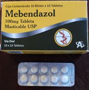 //-ANTIPARASITARIOS-// - Secnidazol 500mg, 1 Tira de 4 Tableta, Mebendazol 100 mg, 1 Tira de 10 Tableta (Masticables) - Img 44043293