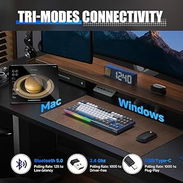 KEMOVE Teclado mecánico inalámbrico K87 TKL para juegos, intercambiable en caliente, retroiluminación RGB, programable - Img 55752106