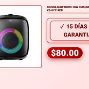 BOCINA BLUETOOTH 30W RMS (80W pico) JVC - XS-KY314PB - Img 58259526