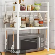 Estante Organizador Multiuso para Cocina — Blanco - Img 56227408