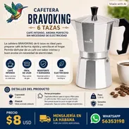 CAFETERA MOKA 6 TAZAS - Img 57236136
