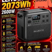 Estación de energía Bluetti ✅ Capacidad :2073wh✅ Potencia Máxima:2600 W ✅ Entrada solar:1000 w - Img 57511813
