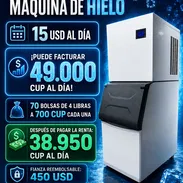 ALQUILER DE MÁQUINA DE HIELO – FABRICADORA DE CUBITOS DE HIELO KG/24h, RENTA TU HIELERA - Img 56978507