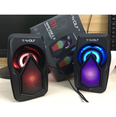 Bocinas estilo RGB Para Computadoras d Mesa o Laptops Excelente Calidad d Sonido ,NUEVAS A ESTRENAR - - Img 89456246