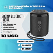 🎼 BOCINAS BLUETOOTH 🔴 MARCA: 1HORA 💲DESDE LOS 18 USD HASTA LOS 20 USD - Img 52255638