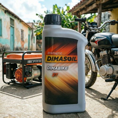 Aceite DIMABIKE 2T para motos y plantas eléctricas: Evita la carbonización del pistón` - 2/2
