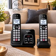👑Teléfono inalámbrico d dos bases Marca: Panasonic 💰100usd - Img 57877643