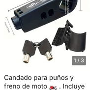 Candado para puños de moto - Img 55880278