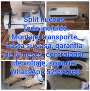 Split nuevos con montaje, mensajería y garantía de 6 meses a 1 año.. - Img 49090916