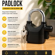 Candado alarma para Moto - Img 56832218