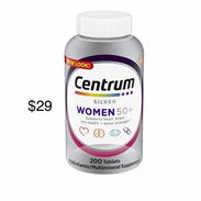 Centrum women 50+ 200 tablets - Img 55327747