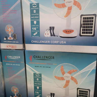 Ventilador recargable Challenger Rebaja‼️‼️ - Img 105652370