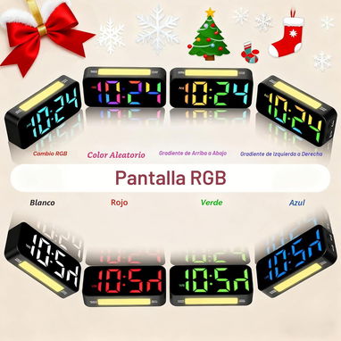 * Reloj Despertador RGB - Img 123242488