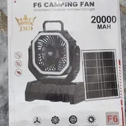 VENTILADOR RECARGABLE F6 ORIGINAL+ PANEL SOLAR - Img 57628144