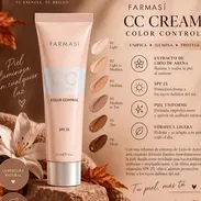 CC Cream✨Base de maquillaje con efecto corrector de color, acabado mate, cobertura media, SPF 25 y Niacinamida - Img 56753121