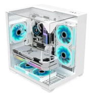 GOPIE T03 – Chasis Gaming Mini Tower | Micro-ATX / Mini-ITX | Vidrio Templado Panorámico $117.21 - Img 56946234