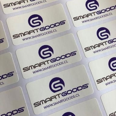 Pegatinas de diferentes formas personalizadas con tu logo. - Img 122342467