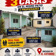 🏡 ¡SE VENDEN 2 PROPIEDADES CON 3 CASAS EN EL MISMO PATIO! 🏡 📍 Ubicadas en El Cotorro. Excelente oportunidad para una - Img 56339101