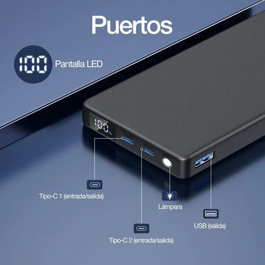 POWER BANK 1HORA GAR264 10.000 mAh - 2/3