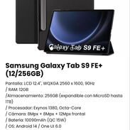 Tablet Samsung Galaxy Tab S9 FE+/ Tablet Samsung con teclado y pencil - Img 45430234