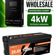 INVERSOR SUMRY 4KW+ BATERIA 26.5V 100 Ah - Img 56818817