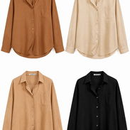 Camisas mujer de hilo disponibles en estos colores tallas S/M, M/L y L/XL en dependencia del color! $18 usd - Img 57022559