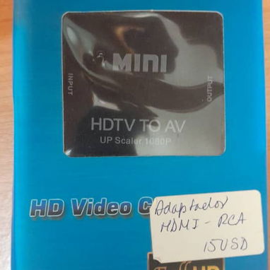 Adaptador HDTV (HDMI) a AV (RCA). de uso, casi nuevo. - Img 115026867