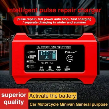 CARGADOR INTELIGENTE DE BATERÍAS 12V 6A - 2/4